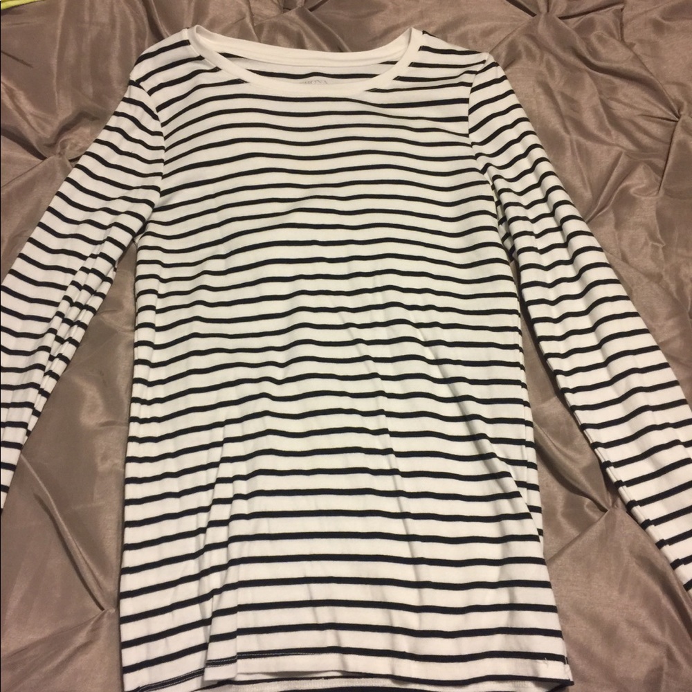 Target striped long sleeve tee